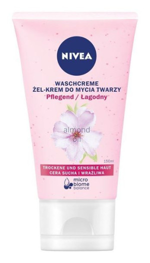 Nivea Waschcreme do mycia twarzy do cery suchej i wrażliwej 150ml