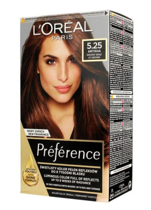 Loreal Preference Farba do włosów nr 5.25 Antigua - mroźny brąz 1op.