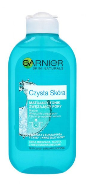 Garnier Czysta Skóra Tonik ściągająco-oczyszczający 200ml