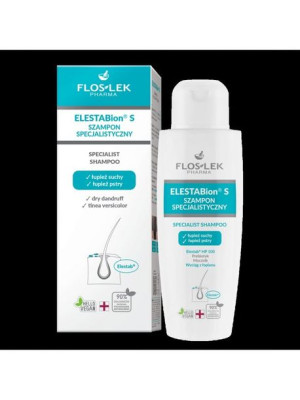 Floslek ELESTABion® S Szampon specjalistyczny łupież suchy łupież pstry 150