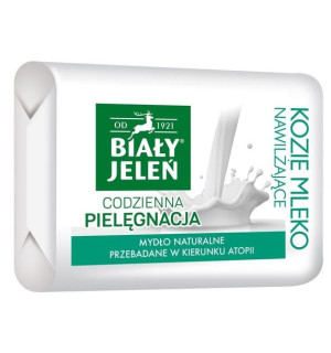 Biały Jeleń Codzienna Pielęgnacja Mydło hipoalergiczne Kozie Mleko 100g