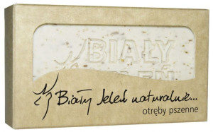 Biały Jeleń Mydło hipoalergiczne naturalne Otręby 100g