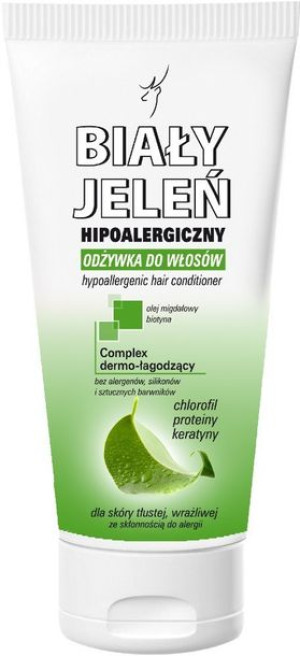 Biały Jeleń Odżywka hipoalergiczna do włosów tłustych
