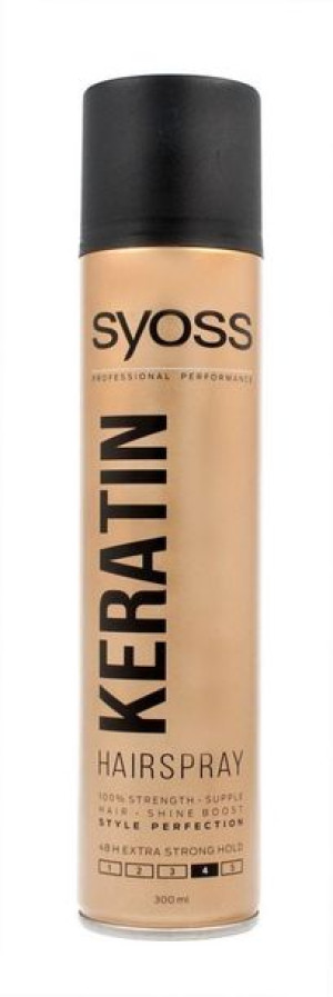 Schwarzkopf Syoss Keratin Lakier do włosów extra mocny 300ml