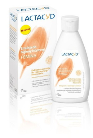 Lactacyd Femina Emulsja do higieny intymnej - nakrętka 200ml