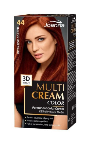 Joanna Multi Cream Color Farba nr 44 Intensywna Miedź