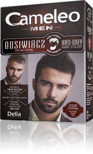 Delia Cosmetics Cameleo Odsiwiacz dla mężczyzn do włosów naturalnych i brąz