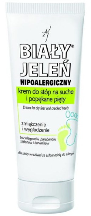 Biały Jeleń Hipoalergiczny Krem do suchych i popękanych pięt 75ml