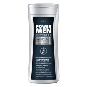 Joanna Power Hair Szampon do siwych włosów dla mężczyzn 200ml