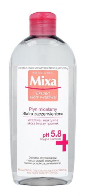 Mixa Płyn micelarny do cery zaczerwienionej 400ml