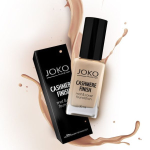 Joko Podkład Cashmere Finish Mat & Cover Foundation J153 golden beige 30ml