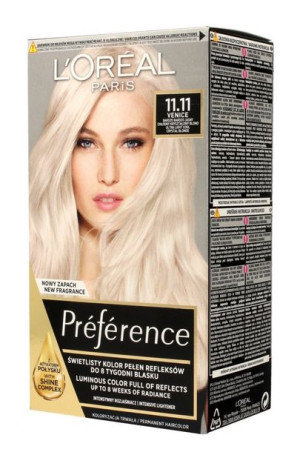 Loreal Preference Farba do włosów nr 11.11 Venice - bardzo bardzo jasny chł