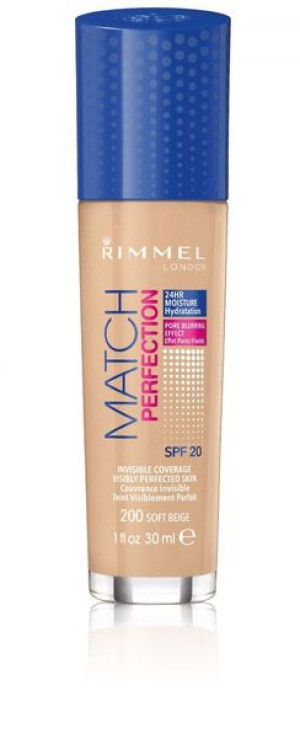 Rimmel Podkład Match Perfection nr 200 soft beige 30ml