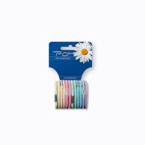 Top Choice Akcesoria do włosów Gumki "Pastel" (22494) 1op-12szt