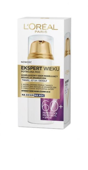 Loreal Ekspert Wieku 60+ Krem modelujący na dzień i noc 50ml