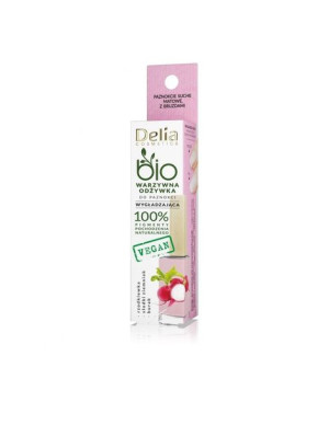 Delia Cosmetics Bio Warzywna Odżywka wygładzająca do paznokci - Rzodkiewka
