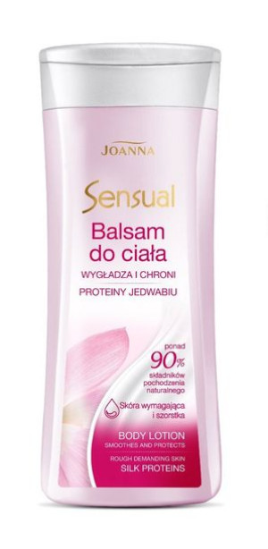 Joanna Sensual Balsam do ciała z Proteinami Jedwabiu - wygładza i chroni 20