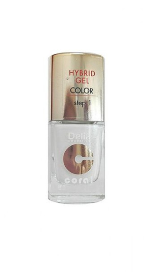 Delia Cosmetics Coral Hybrid Gel Emalia do paznokci nr 25 11ml