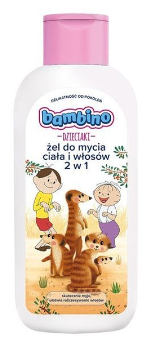 BAMBINO Żel do mycia ciała i włosów 2w1 dla dzieci i niemowląt "Dzieciaki"