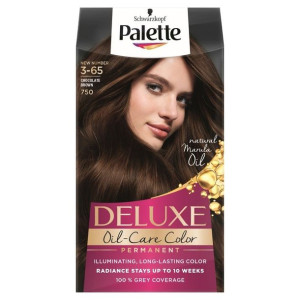 Palette Deluxe Farba do włosów permanentna nr 3-65 (750) Chocolate Brown 1o