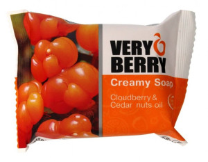 Elfa Pharm Very Berry Mydło kremowe w kostce Cloudberry & Cedar Nuts Oil 10