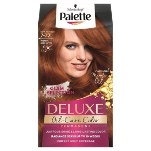 Palette Deluxe Farba do włosów permanentna nr 7-77 (562) Intensywna Lśniąca