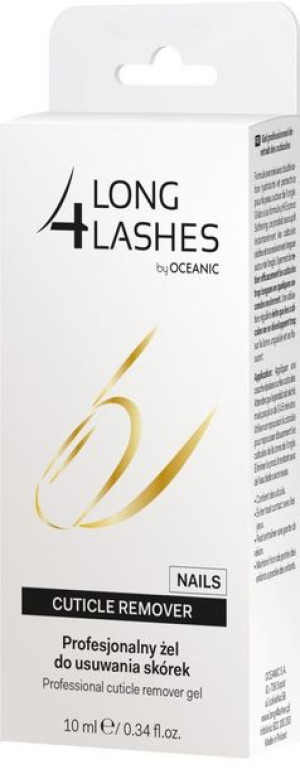 4 Long Lashes Nails Profesjonalny Żel do usuwania skórek 10ml