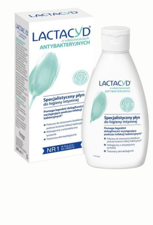 Lactacyd Specjalistyczny Płyn do higieny intymnej - antybakteryjny 200ml