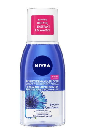 NIVEA Płyn do demakijażu oczu Biotin&Cornflower125
