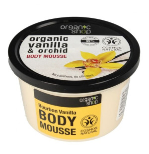 Organic Shop Mus do ciała Wanilia Burbońska & Orchidea 250ml