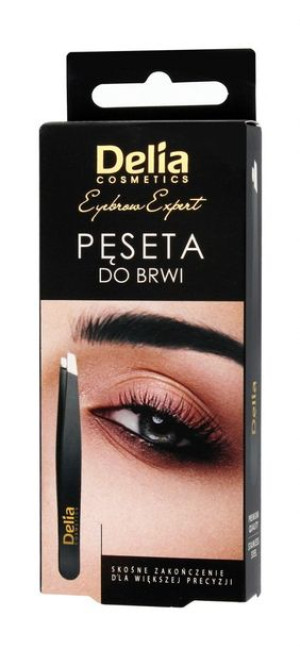 Delia Cosmetics Eyebrow Expert Pęseta do brwi 1szt