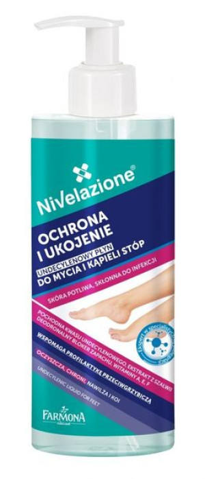 Farmona Nivelazione Stopy Undecylenowy płyn do mycia i kąpieli stóp 250ml