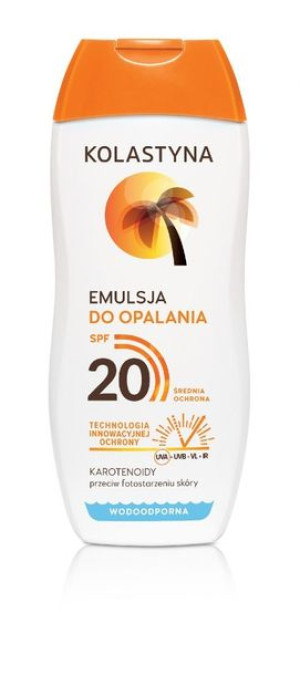 Kolastyna Opalanie Emulsja do opalania SPF20 200ml
