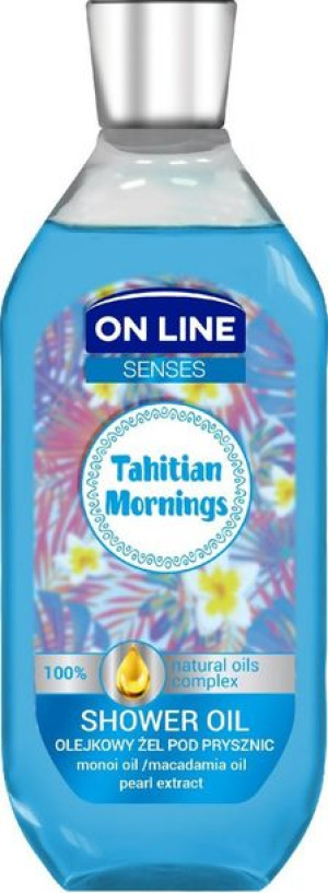 On Line Senses Olejkowy Żel pod prysznic Tahitian Morning 500ml