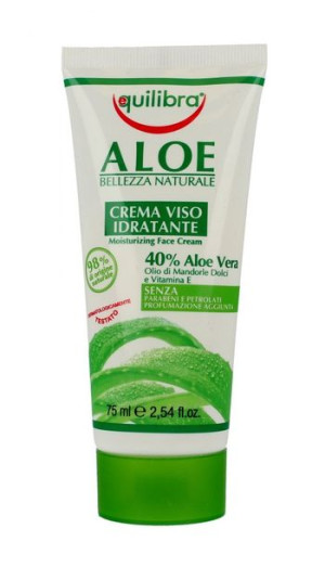 Equilibra Aloe Krem do twarzy nawilżająco-kojący 75ml