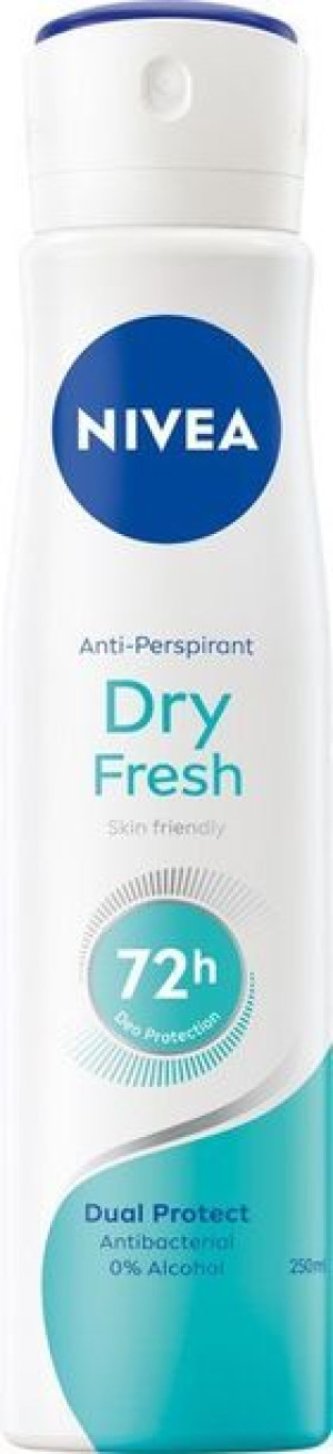 Nivea Antyperspirant DRY FRESH spray damski 250ml