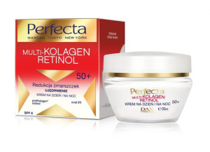 Perfecta Multi-Kolagen Retinol 50+ Krem redukujący zmarszczki ujędrniający