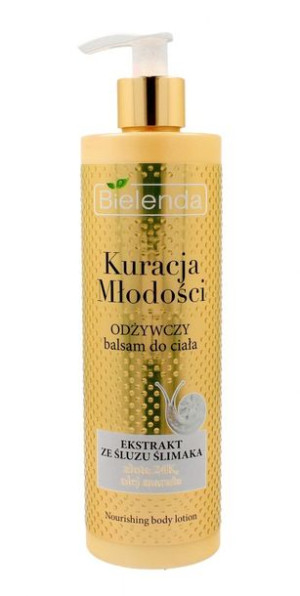 Bielenda Kuracja Młodości Balsam do ciała odżywczy 400ml
