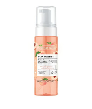 Bielenda Eco Sorbet Brzoskwinia Pianka micelarna nawilżająco-odświeżająca 1