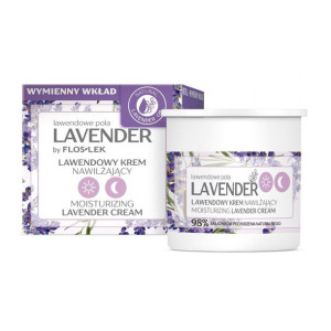 Floslek Lavender Lawendowy Krem nawilżający na dzień i noc 50ml - wymienny