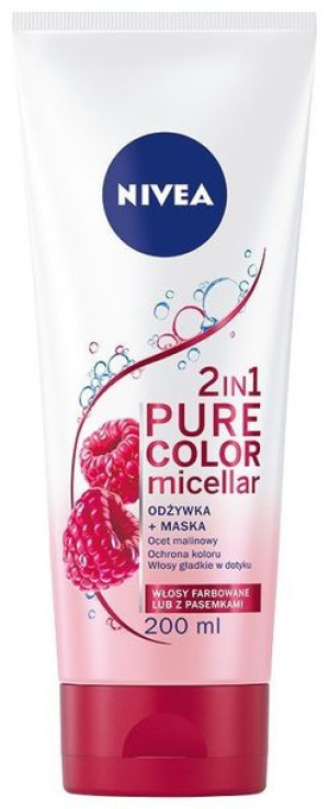 Nivea Odżywka do włosów Pure Color Micellar 2w1 200ml