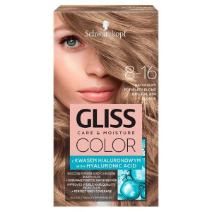 Schwarzkopf Gliss Color Krem koloryzujący nr 8-16 Naturalny Popielaty Blond