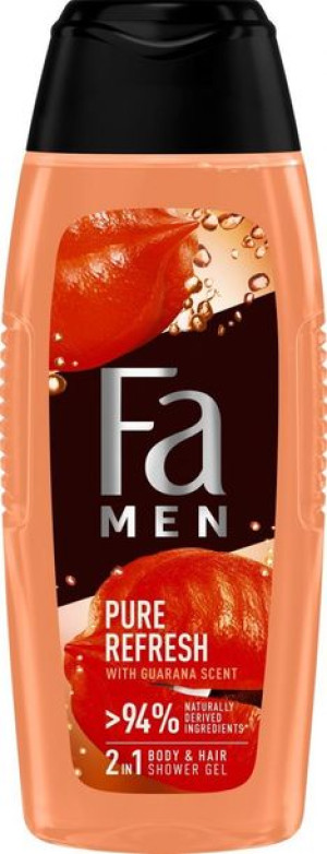 Fa Men Pure Refresh Żel pod prysznic 2w1 - Guarana Scent 400ml