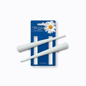 Top Choice Akcesoria do włosów White Spinki "dzioby" (25105) rozm.L 1op.-2s