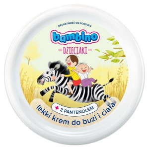Bambino Dzieciaki Lekki Krem do buzi i ciała Zebra 250ml