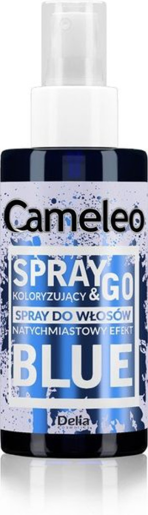 Delia Cosmetics Cameleo Spray & Go Spray koloryzujący do włosów niebieski 1
