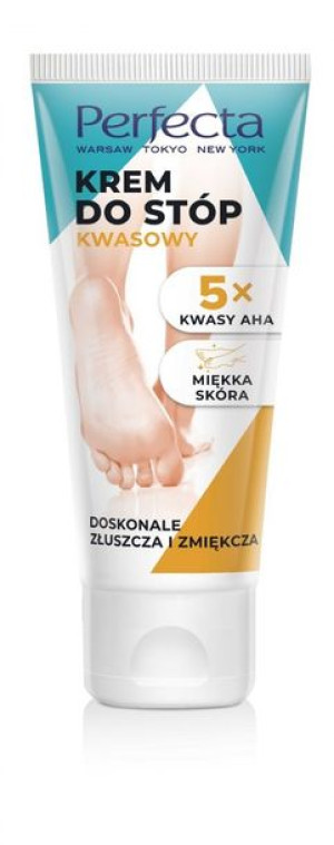Perfecta Krem do stóp kwasowy - 5x kwasy AHA 80ml