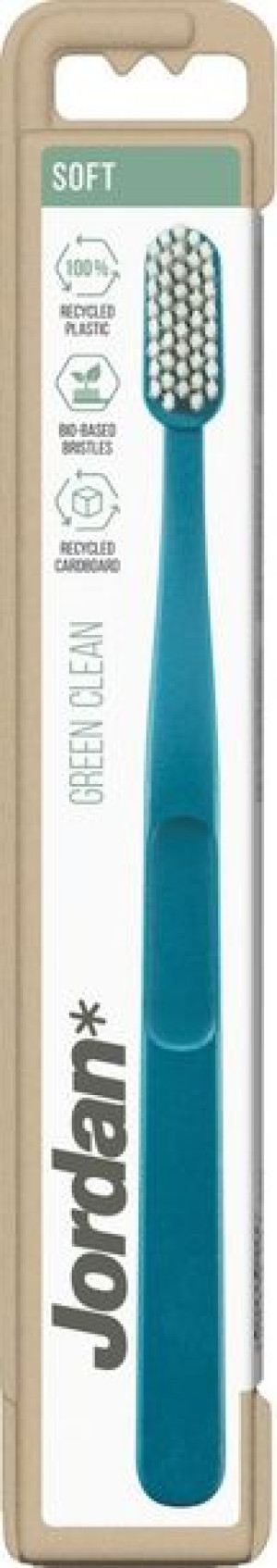 Jordan Green Clean Szczoteczka do zębów - soft (mix kolorów) 1szt