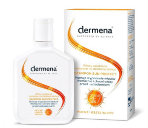 Dermena Sun Protect Szampon do włosów osłabionych narażonych na działanie s