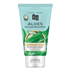 AA Aloes 100% Żel do mycia twarzy regenerująco-kojący 150ml